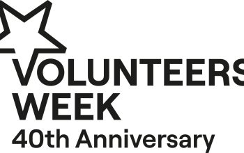 Volunteers Week - 40th Anniversary logo